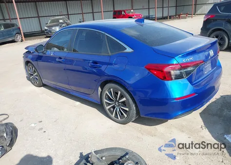 2022 Honda Civic Ex from USA, damaged, VIN 2HGFE1F7XNH307699